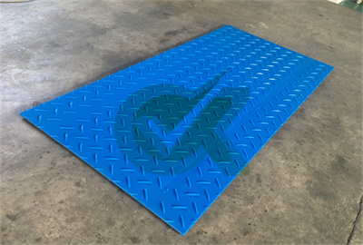 single-sided pattern Ground construction mats  2’*4′ for civil Engineering